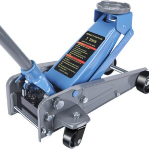 3 Ton Professional Quick Lift Trolley Jack (Blue/Gray)