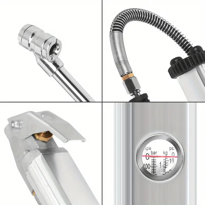 Air Tyre Inflator with Gauge - Pressure Range 0-150 psi - Image 3