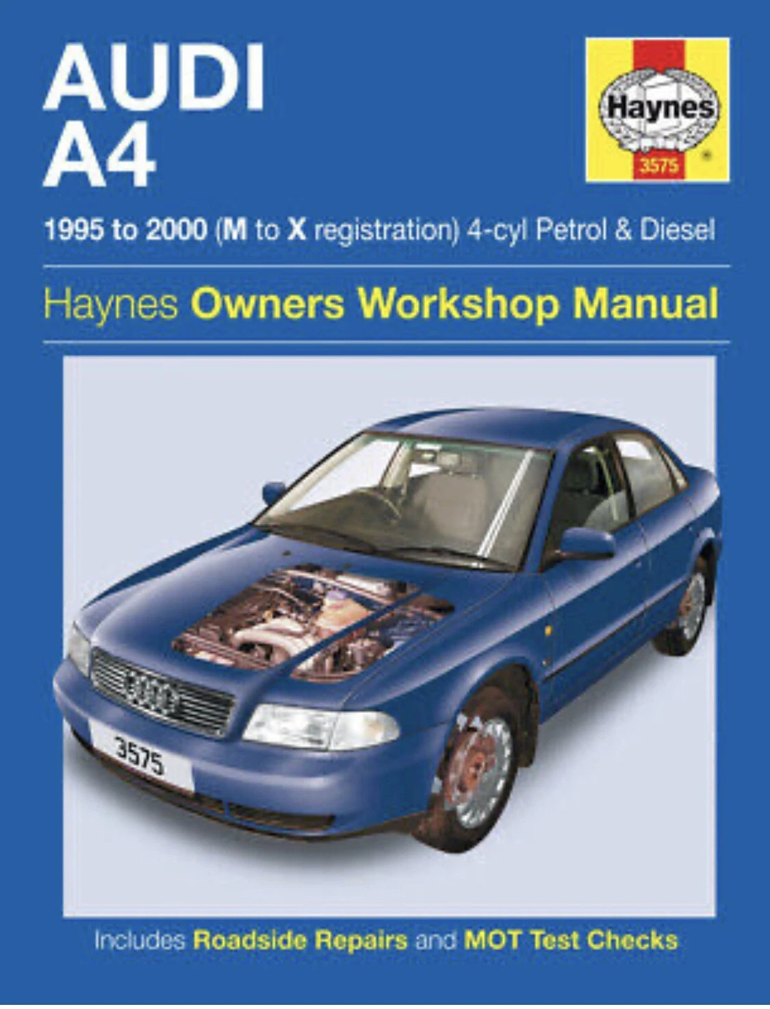 Haynes - Audi A4 - 1995 to 2000 - 3575 - (Used) Acceptable