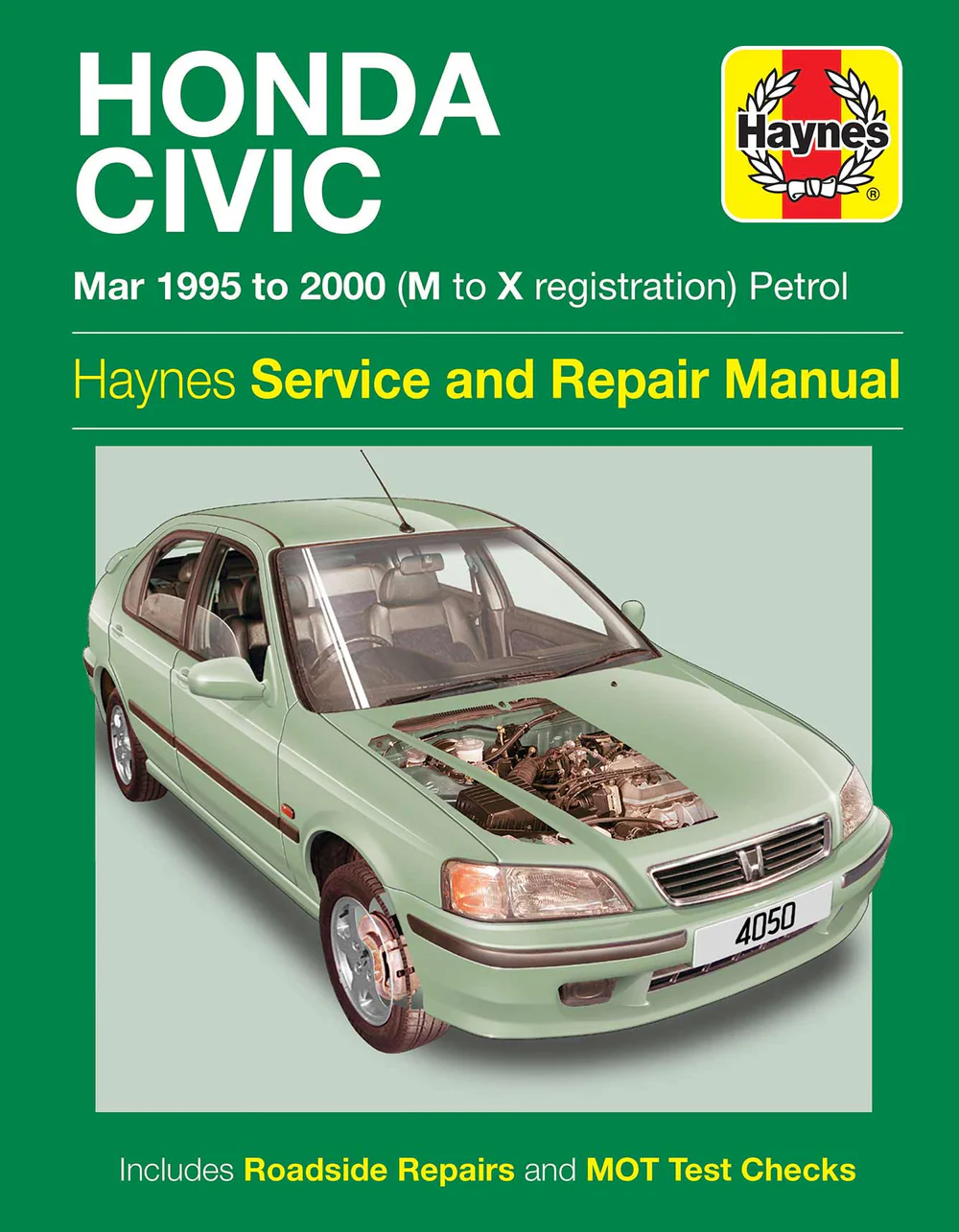 Haynes - Honda Civic 1995 to 2000 - 4050 - (Used)
