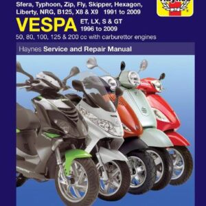 Haynes - Piaggio & Vespa - 1996 to 2006 - 3492 - (Used) Good