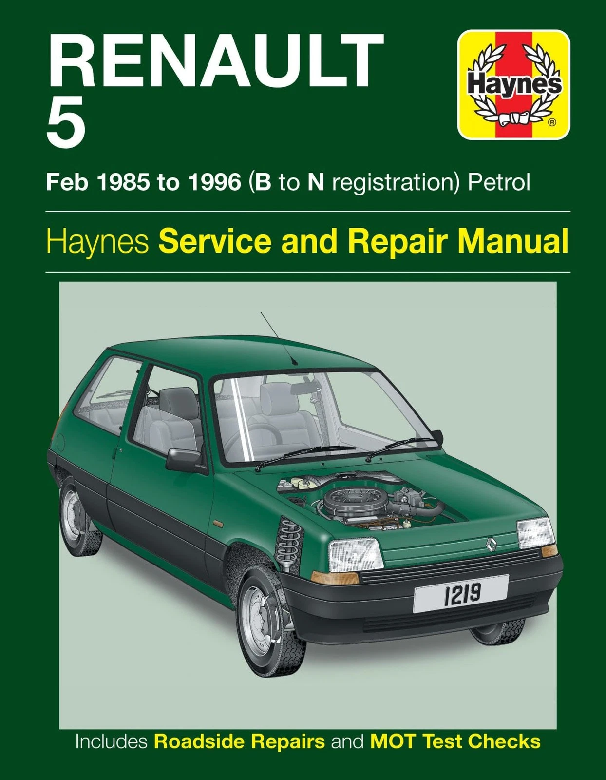 Haynes - Renault 5 - 1985 to 1996 - 1219 - (Used)