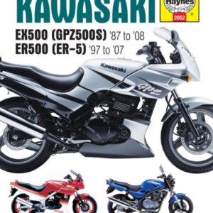 Haynes - Kawasaki EX500, GPZ500, ER500, ER-5 - 1987 to 08 - 3920 - (Used) Good