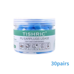 Tishric PU Earplugs - Blue