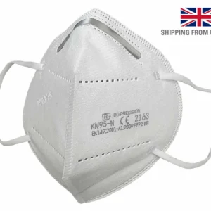 FFP2 Face Mask Dust Mask Particulate Disposable Respirator (Two)