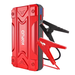 KOPUO Portable Car Battery Jump Starter - 3000A - 5.0L Petrol & 4L Diesel