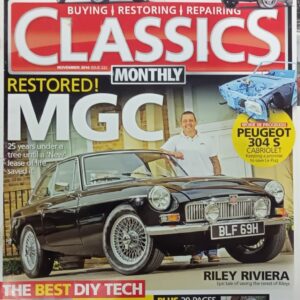 Classics Monthly Magazine - November 2014 (Used)