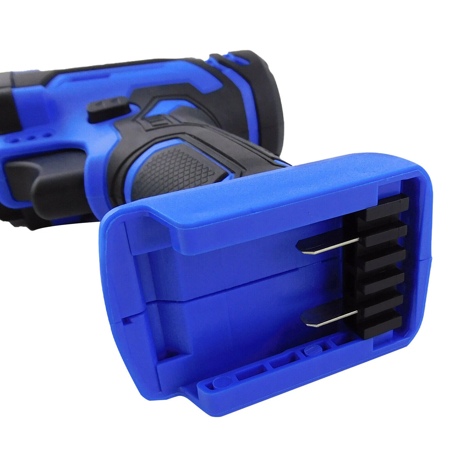 Cordless Drill / Screwdriver - 21v - Carry Case - 2 Batteries (Blue) - Image 7