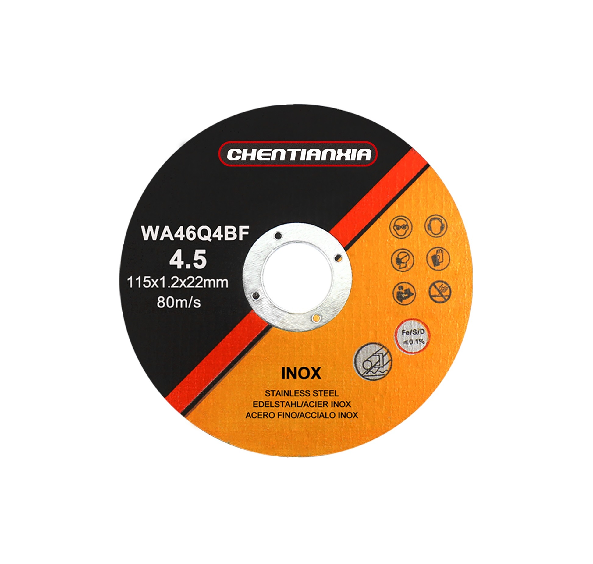 Chentianxia 1.2mm x 115mm Ultra Thin Cutting Disc (Single)