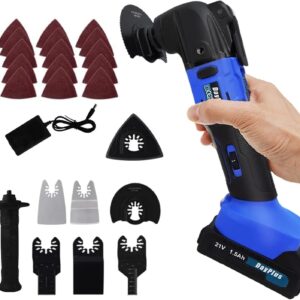 Cordless Oscillating Multi-Tool - 21V - 300W - 6 Speed
