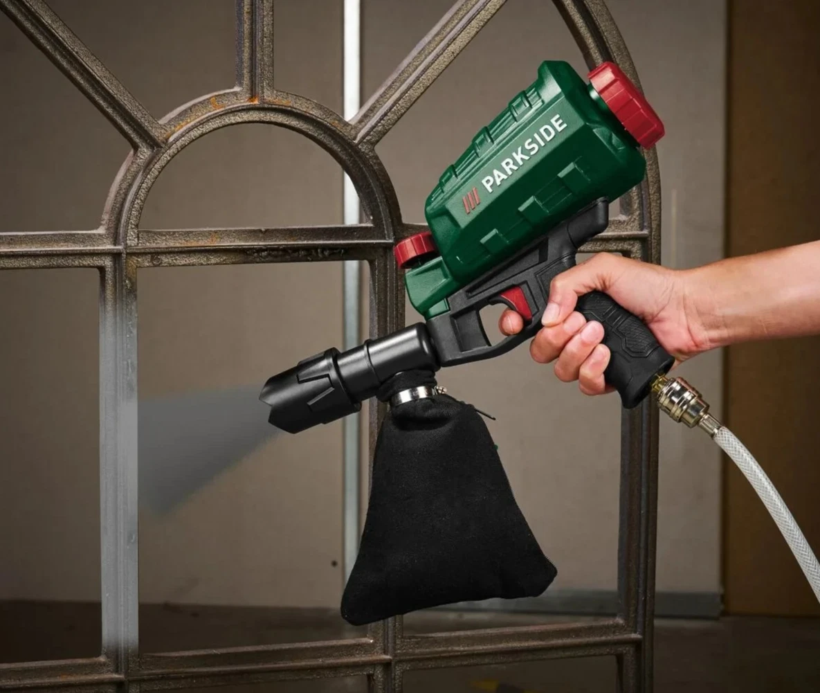 Parkside Pneumatic Sandblasting Pistol With Reclaim System 6.3 Bar (New Old Stock) - Image 6