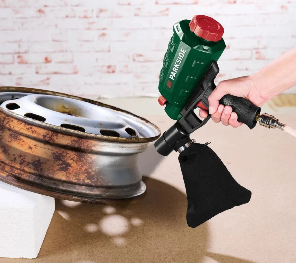Parkside Pneumatic Sandblasting Pistol With Reclaim System 6.3 Bar (New Old Stock) - Image 7