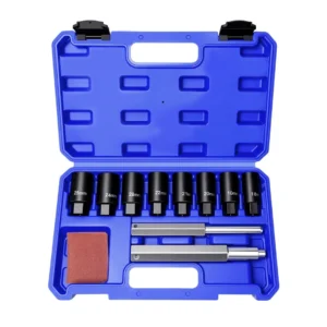 10 Piece Locking Wheel Nut Removal & Alloy Bolt Extractor Socket Set