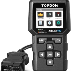 TOPDON AL400 OBD Scanner Code Reader, Check Engine Light for Car after 2003