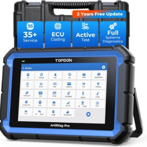 TOPDON ArtiDiag Pro - Bi-Directional Scan Tool With ECU Coding - CAN-FD & DoIP - 2-Year Free Update
