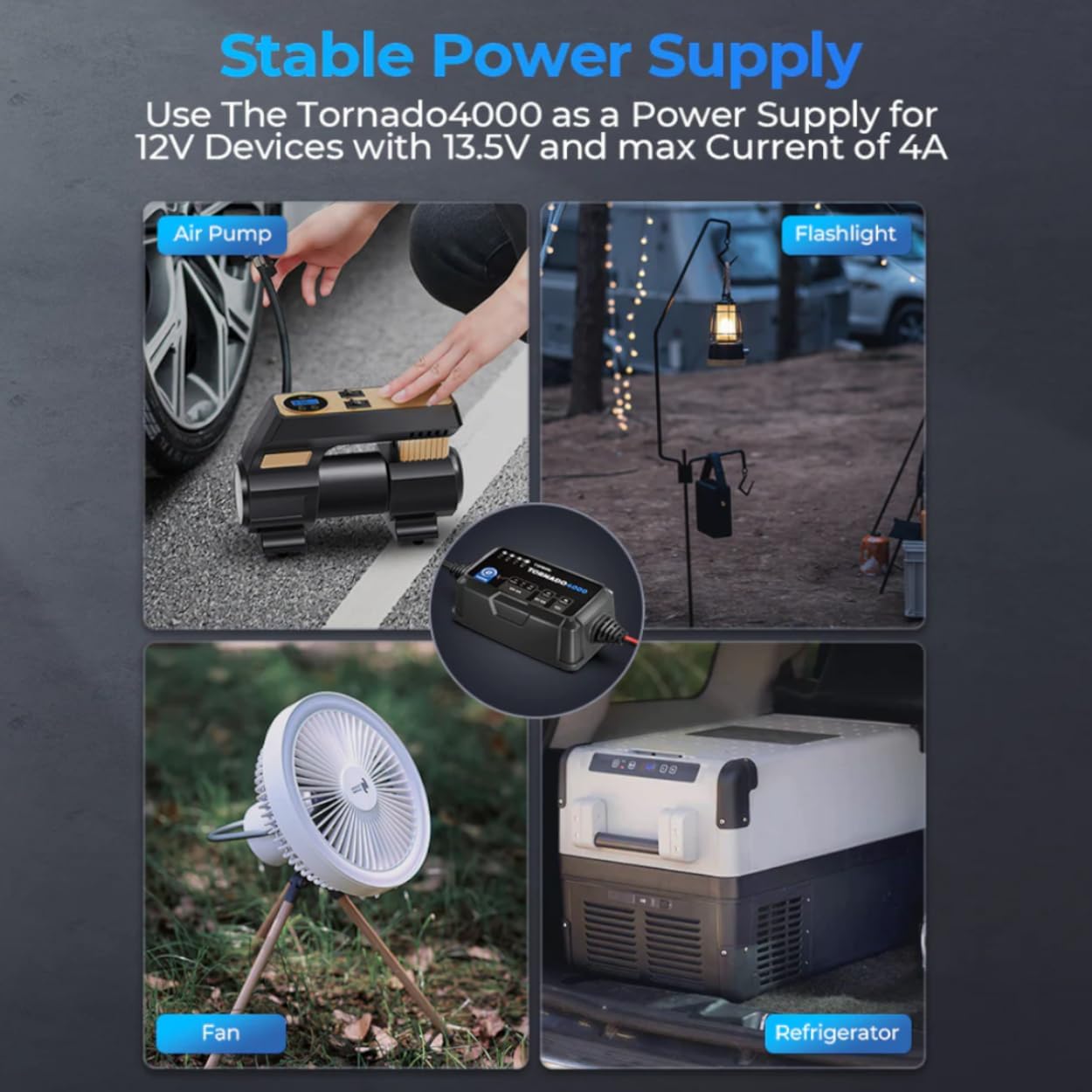 TOPDON Tornado 4000 (T4000) Smart Battery Charger & Maintainer - Image 6