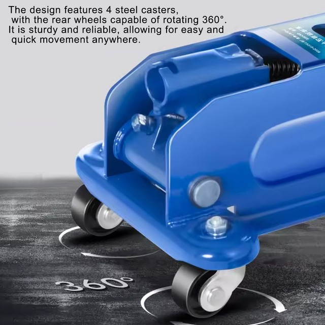3 Ton Heavy-Duty Hydraulic Trolley Jack (133–387mm Lift Range) - Image 10