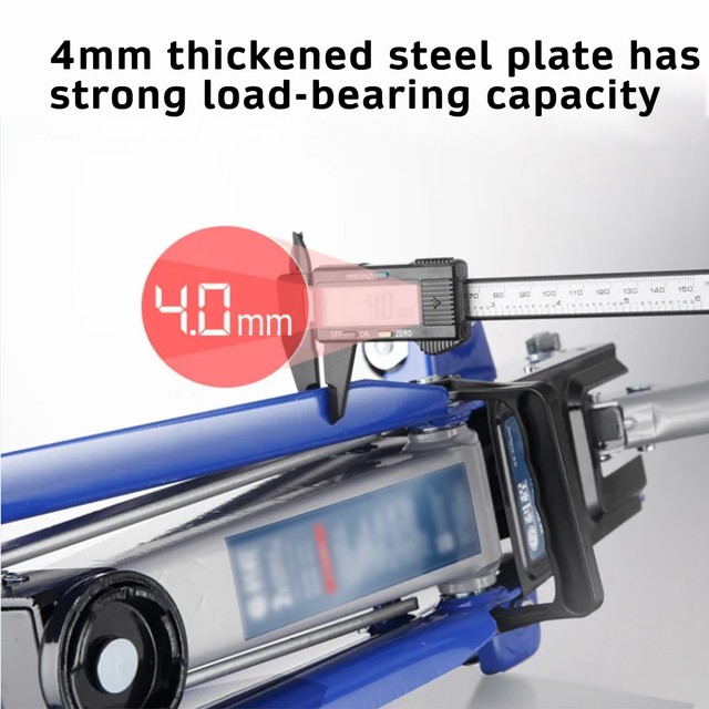 3 Ton Heavy-Duty Hydraulic Trolley Jack (133–387mm Lift Range) - Image 5