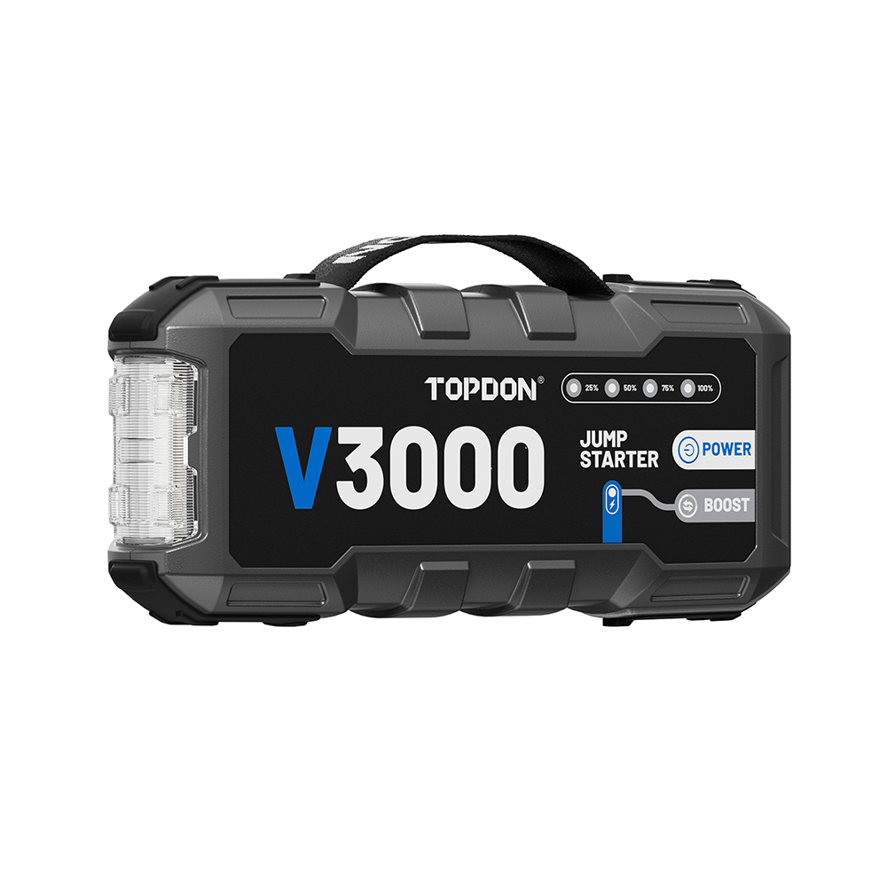 TOPDON V3000 3000A Heavy-Duty Lithium Jump Starter & Power Bank - Image 5