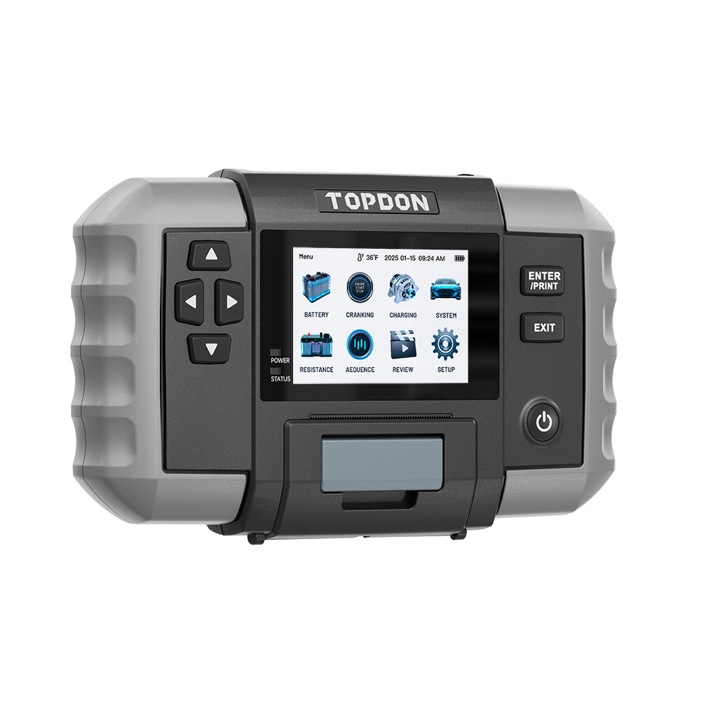 TOPDON BT600 Plus Professional 2-in-1 Battery & Resistance Tester - Image 3