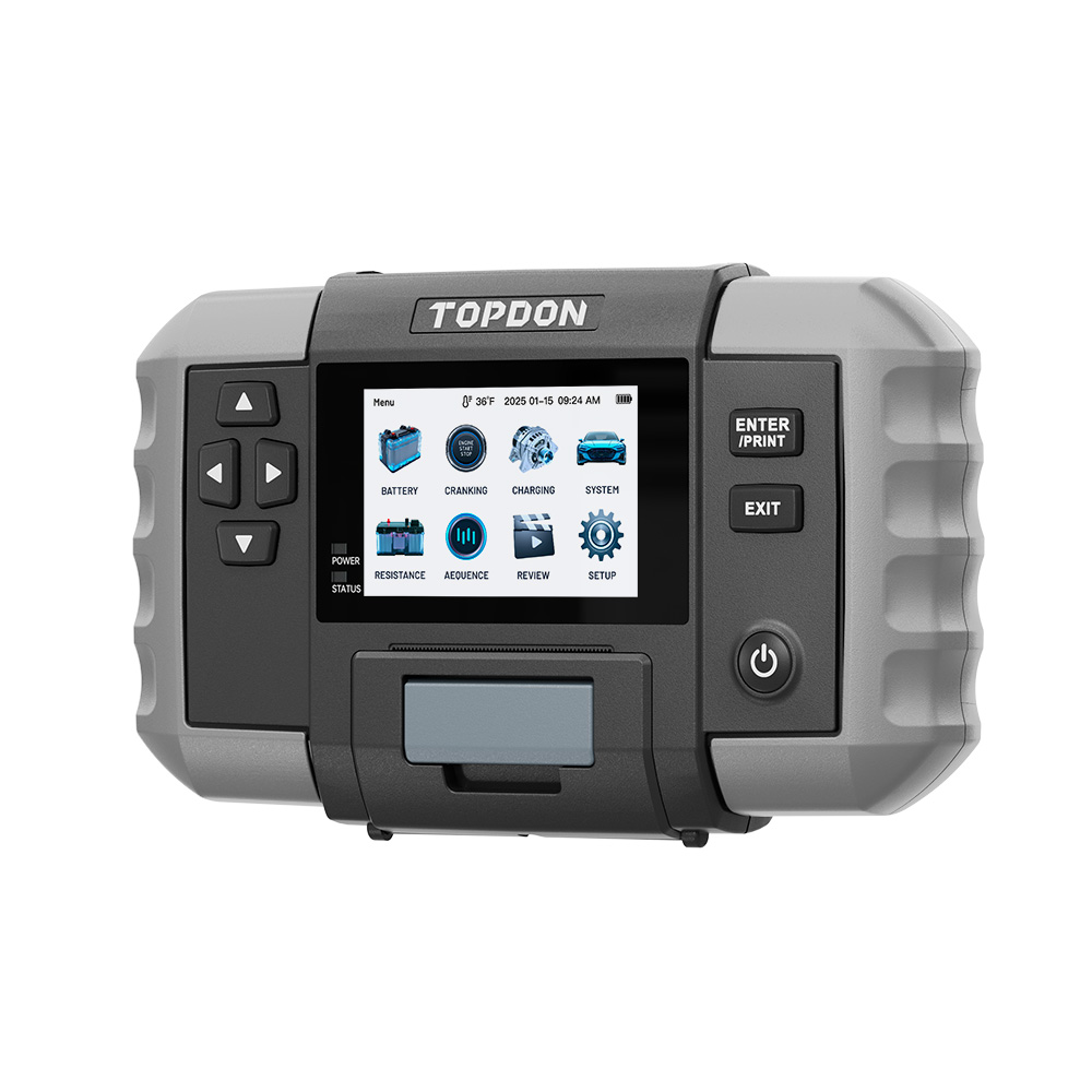 TOPDON BT600 Plus Professional 2-in-1 Battery & Resistance Tester - Image 2
