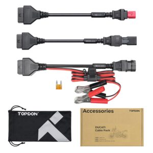 TOPDON Ducati Motorcycle Adapter Cable Package for TopScan Moto