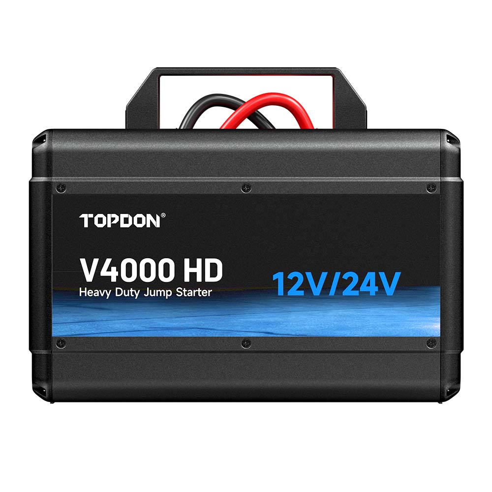 TOPDON V4000 HD 24V Heavy-Duty Lithium Jump Starter & Power Bank